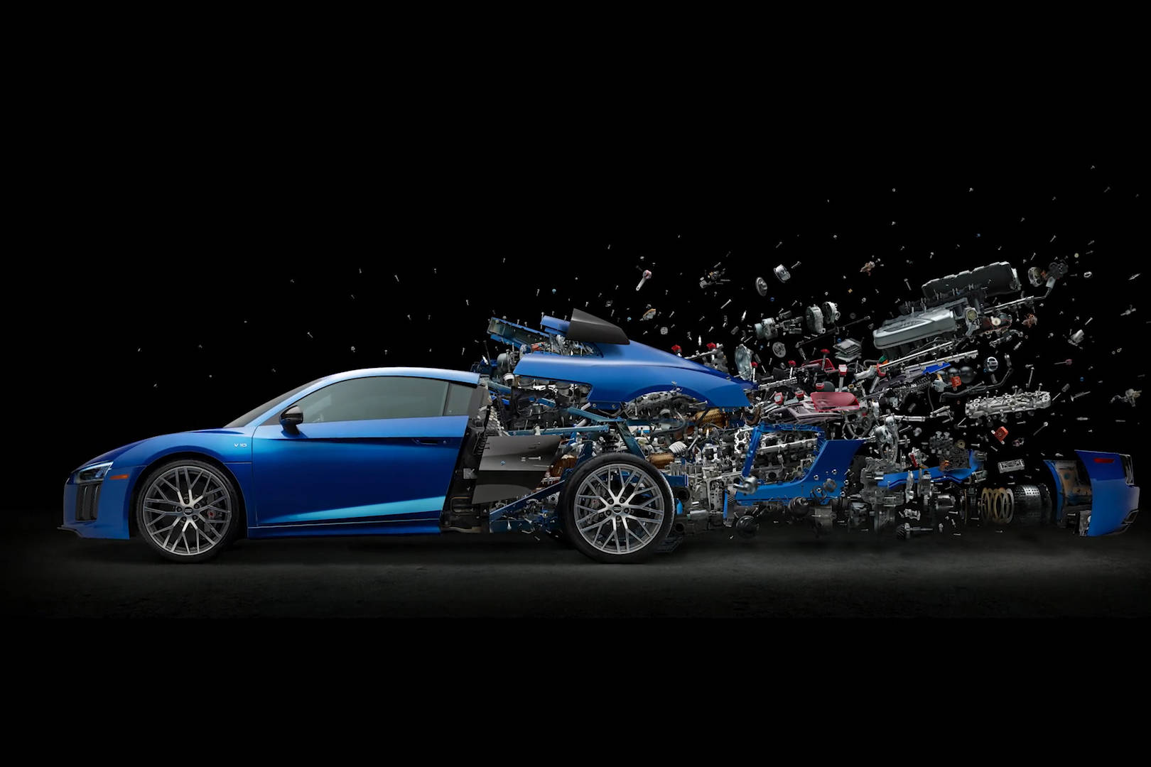 Audi R8: Disintegration